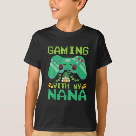 Saint patrick-dagen i lycklig med mitt Nana-spel T Shirt