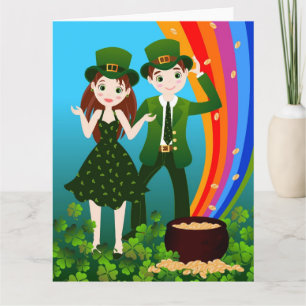 Saint patrick Day Kids Party Kort