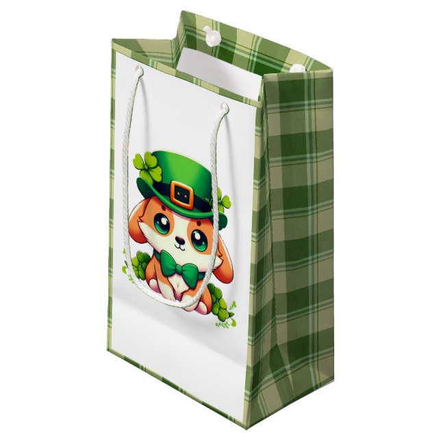 Saint patrick Day puppy (Framsidan Vinklad)