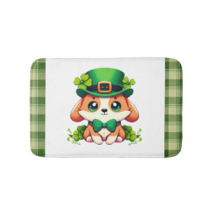 Saint patrick Day puppy Badrumsmatta