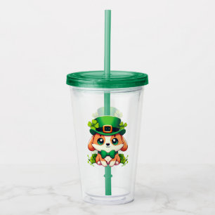 Saint patrick Day puppy Take Away Mugg