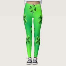Saint patrick Flower Mönster Leggings