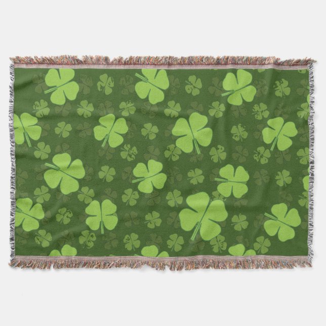 SAINT PATRICK FYRKLÖVRARE FILT (Framsidan)