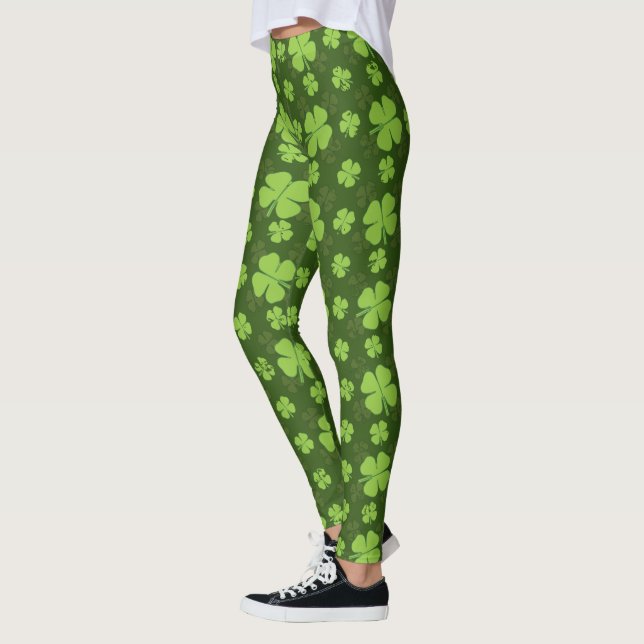SAINT PATRICK FYRKLÖVRARE LEGGINGS (Vänster)