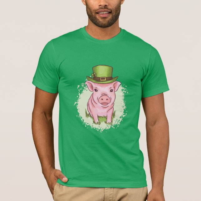 Saint patrick Gris T Shirt (Framsida)