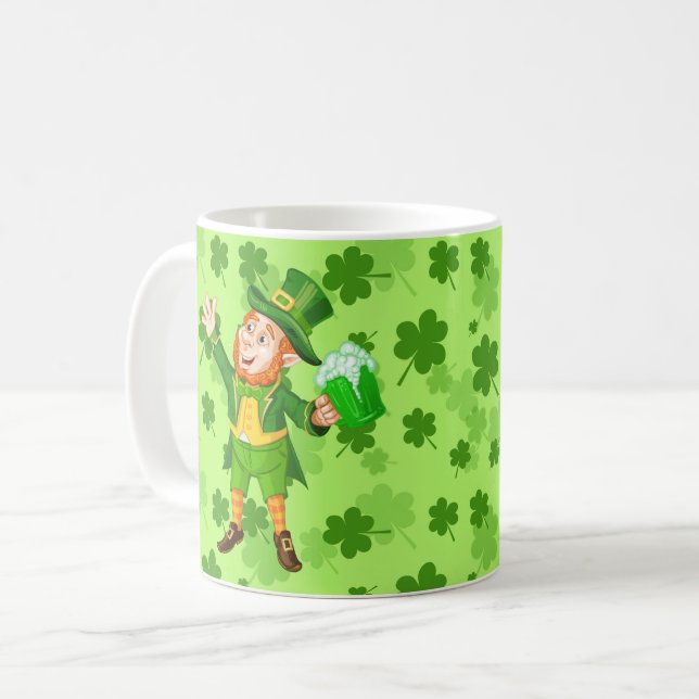 Saint patrick-kaffe Mugg (Framsida vänster)