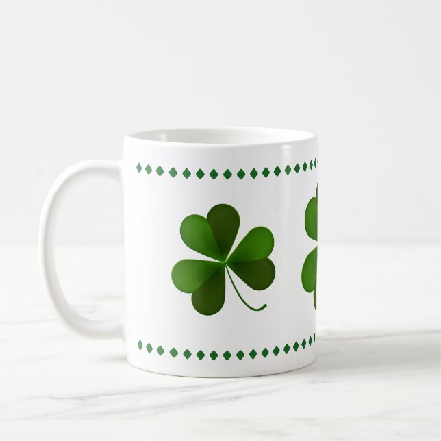Saint patrick-kaffe Mugg (Vänster)