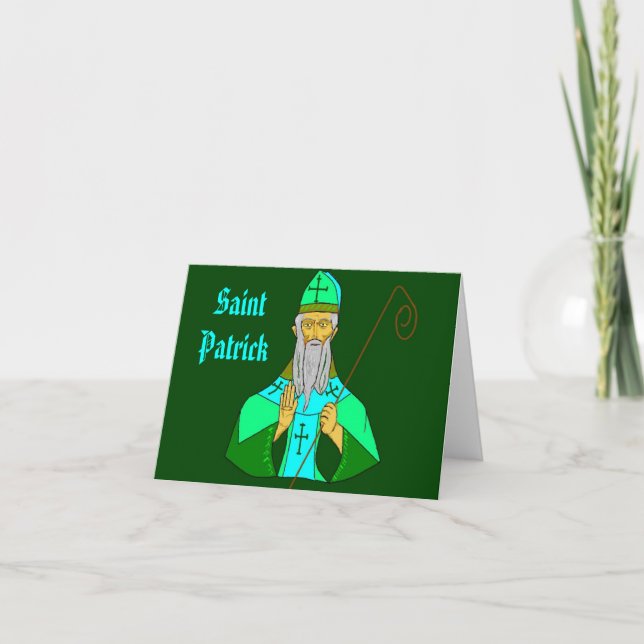 Saint patrick kort (Framsida)