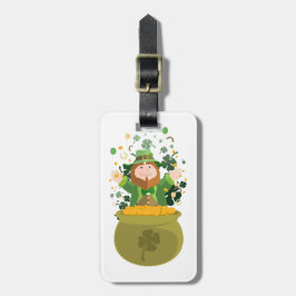 Saint patrick Leprechaun Bagagebricka