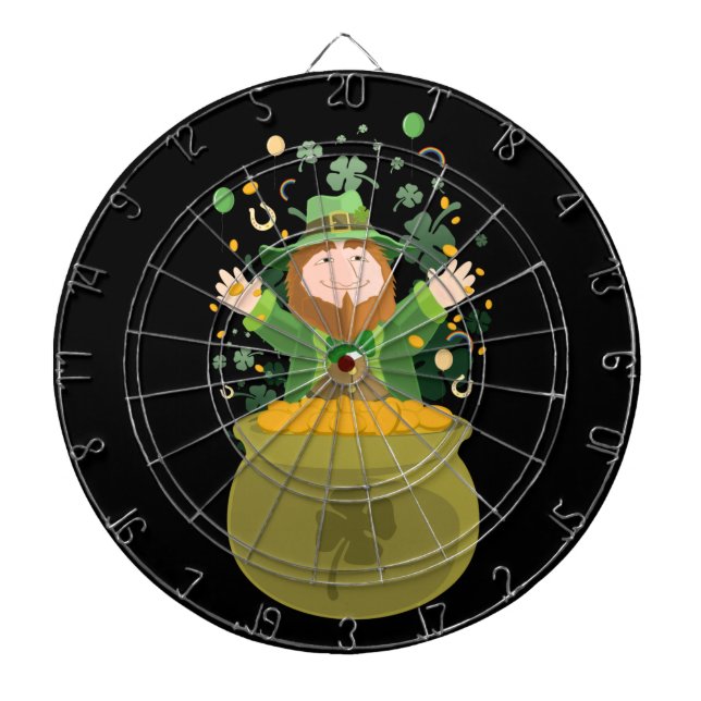 Saint patrick Leprechaun Darttavla (Framsidan)