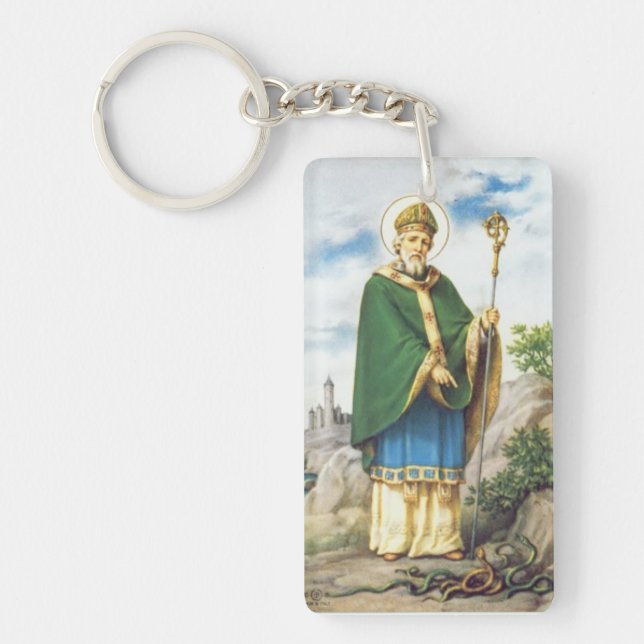 Saint patrick nyckelring (Framsidan)