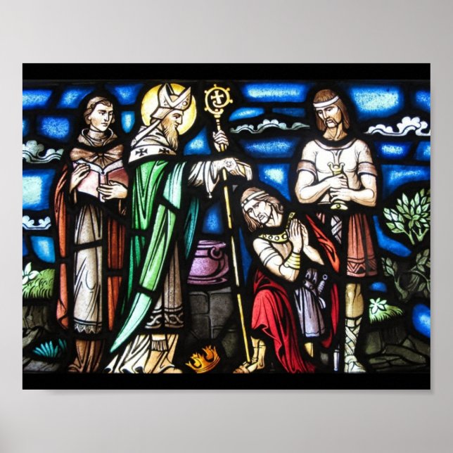 Saint patrick och hans följeslagare poster (Framsidan)