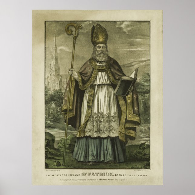 Saint patrick poster (Framsidan)