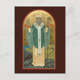 saint patrick Prayer Card Vykort