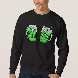 Saint patrick S-Lycklig-dagarsgrafiklöver som dric Lång Ärmad Tröja