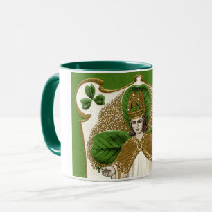 Saint patrick, Shamrock Mugg