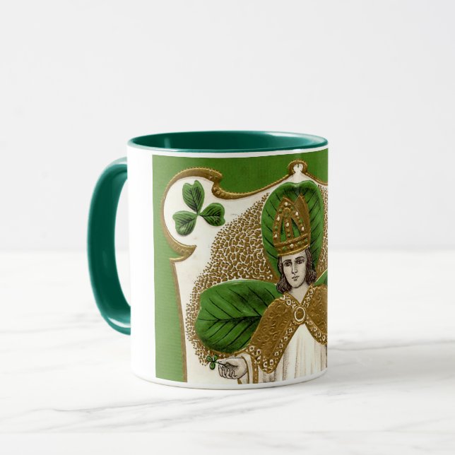 Saint patrick, Shamrock Mugg (Framsida vänster)