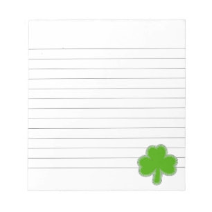Saint patrick Shamrock Teckning Anteckningsblock