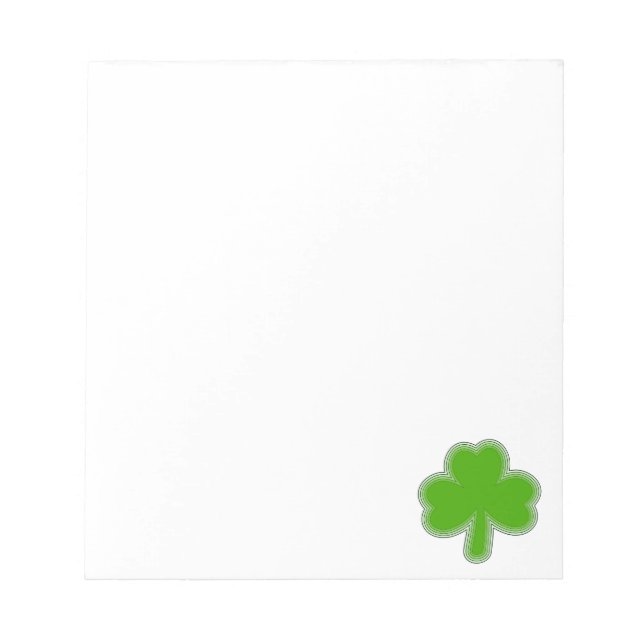 Saint patrick Shamrock Teckning Anteckningsblock (Framsida)