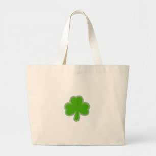 Saint patrick Shamrock Teckning Jumbo Tygkasse