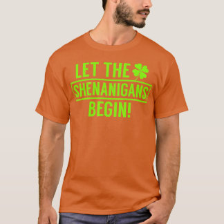 Saint patrick Shenanigan T Shirt
