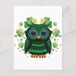 Saint patrick Uggla Vykort