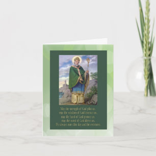 Saint patrick Vintage-kort Kort