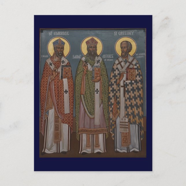 Saint patrick vykort (Framsida)