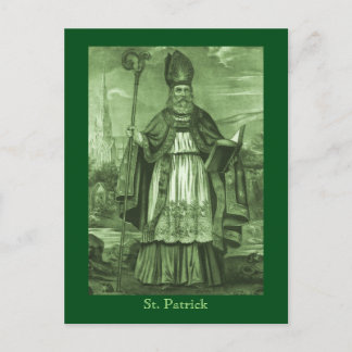 Saint patrick vykort