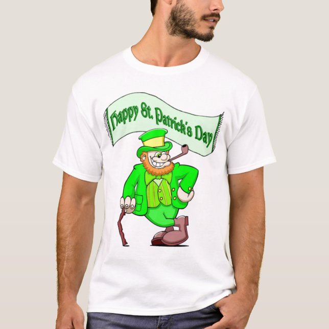 Saint patrickdag tee shirt (Framsida)
