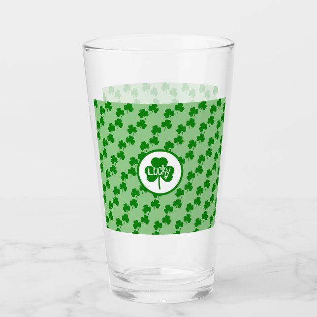 Saint Patricks' Dag Glas (Framsida)