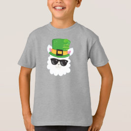 Saint patrick's day, Alpaca, Llama, Leprechaun Hat T Shirt