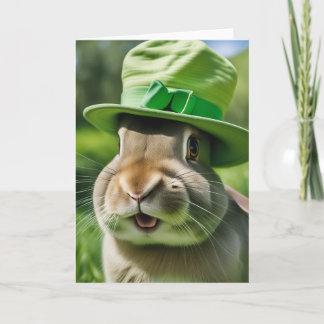 Saint patrick's day Bunny Kort