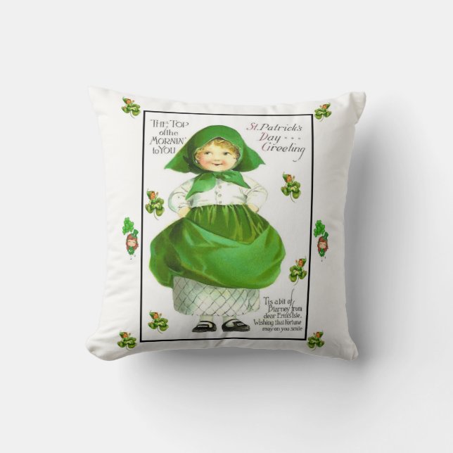 Saint patrick's day Dekorativ kudde (Framsida)