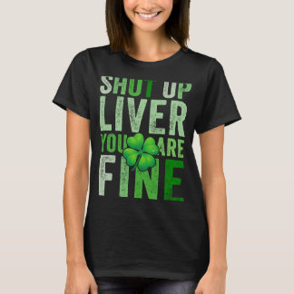 Saint patrick's day, dra upp käften, lever du f t shirt