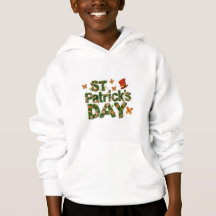 Saint Patricks Day Funny blommigt Festive