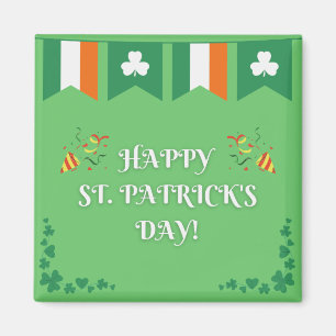 Saint patrick's day Grönt Magnet