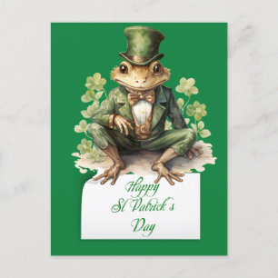 Saint patrick's day helg vykort