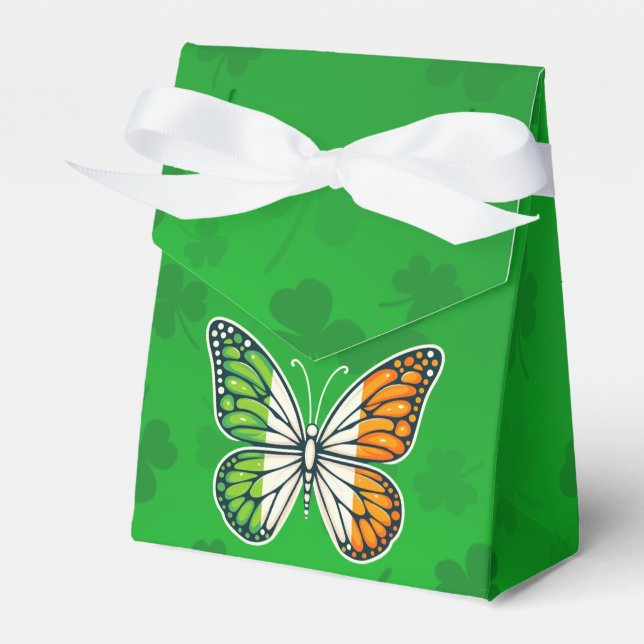 Saint patrick's day Irish butterfly Presentaskar (Framsidan Sidan)