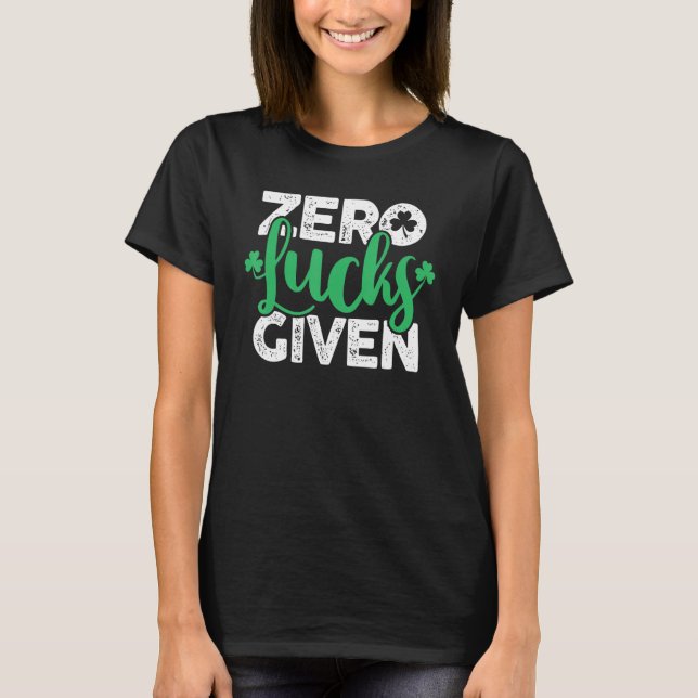 Saint patrick's day Irish C Shamrock Zero Tur Gi T Shirt (Framsida)