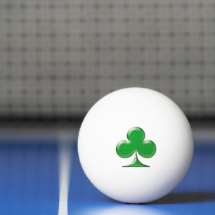 Saint patrick's day Irish Grönt Klöver Shamrock Pingisboll
