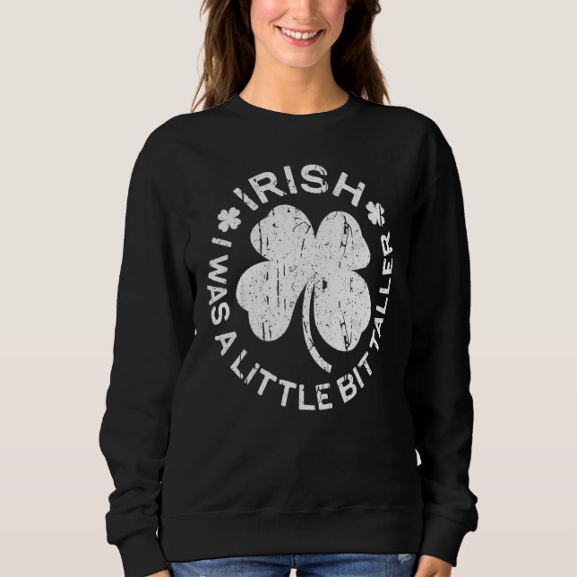 Saint patrick's day Irland Iriska jag var lite B T Shirt (Framsida)
