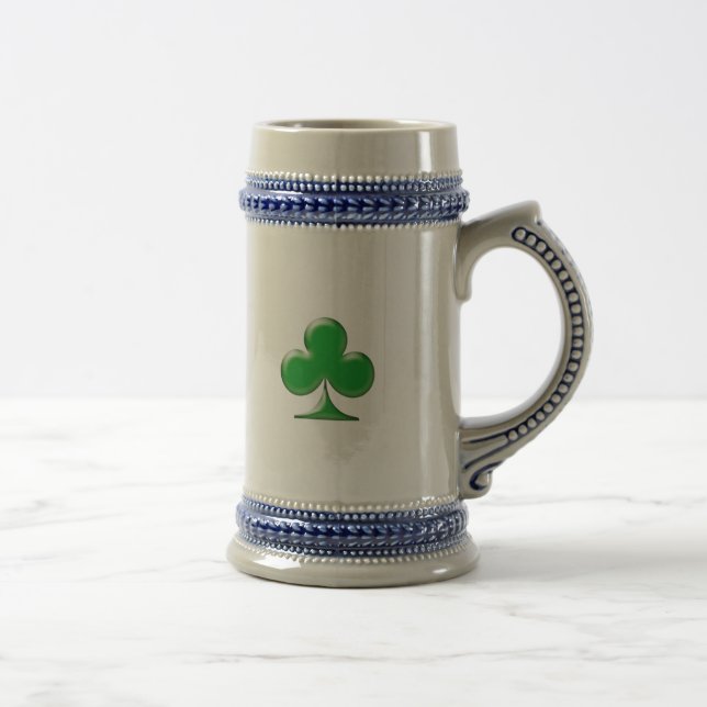 Saint Patrick's Day Irländska gröna klöver Shamroc Sejdel (Höger)