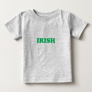 saint patrick's day Irländska Grönten brev T Shirt