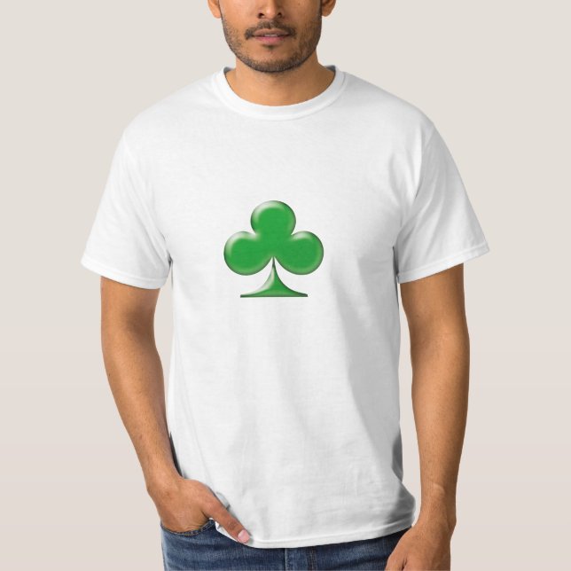 Saint patrick's day Irländska Grönten Klöver Symbo T Shirt (Framsida)