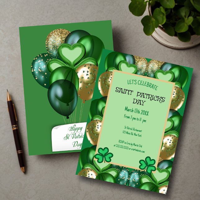 Saint patrick's day julkort (Skapare uppladdad)