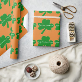 Saint Patrick's Day-klöver Presentpapper