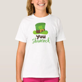 Saint patrick's day, Leprechaun Hat, din Shamrock T Shirt