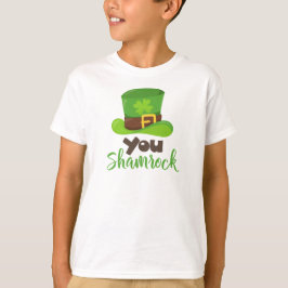 Saint patrick's day, Leprechaun Hat, din Shamrock T Shirt