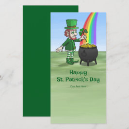 Saint Patrick's Day Leprechaun Kort